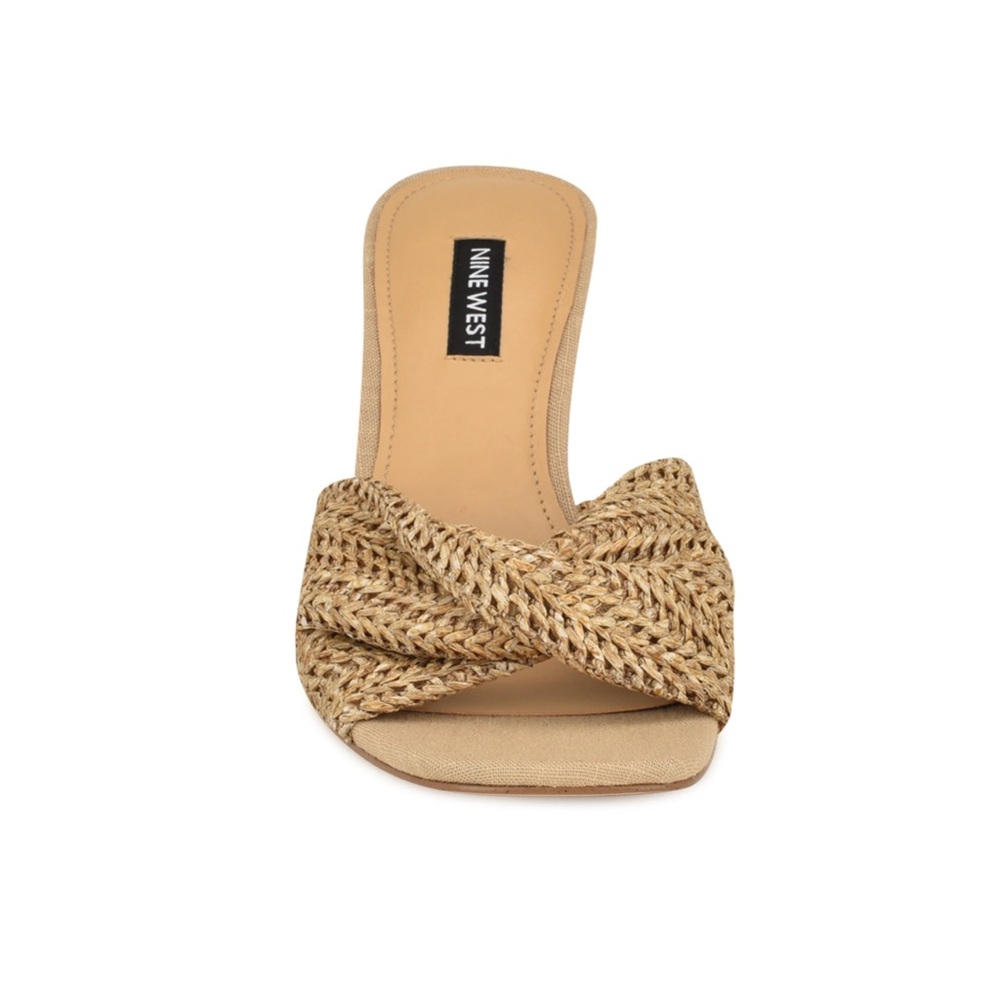 Nine West Tan Espadrille Shoes with Textured Sole